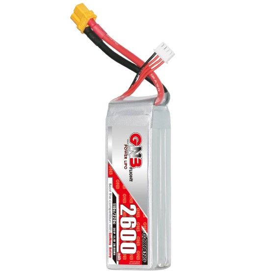 Hot Sales GAONENG GNB 2600MAH 3S 11.1V 110C XT60 LiPo Battery Lithium Polymer RC Air FPV Drone UAV Air Wing